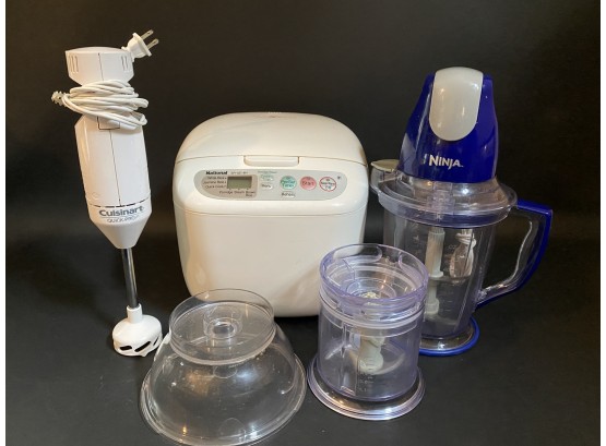Small Kitchen Appliances: Rice Cooker, Blender & Stick Blender
