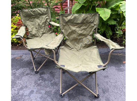 A Pair Of Collapsible Camp/Sports Chairs