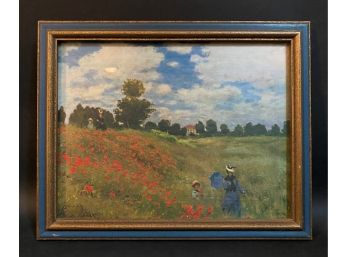 The Poppy Field Near Argenteuil, 1873 By Claude Monet, Framed Print