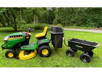 John Deere D130 100 Series Lawn & Garden Tractor - Excellent Condition, LOW Hours