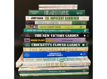 A Great Assortment Of Gardening Books, Softcover