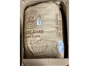 New Unopened King Arthur 50 Lb. Sir Galahad Artisan Flour