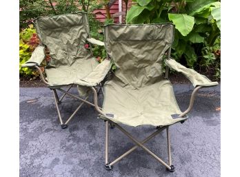 A Pair Of Collapsible Camp/Sports Chairs