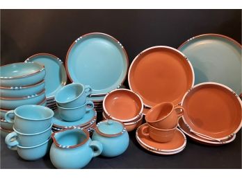 Large Collection Of Vintage Dansk Stoneware