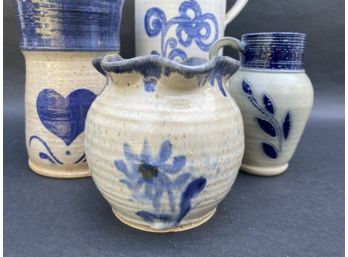 Vintage Blue & White Pottery Collection