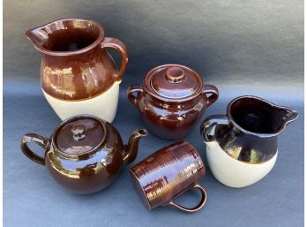 Vintage Brown Pottery Variety