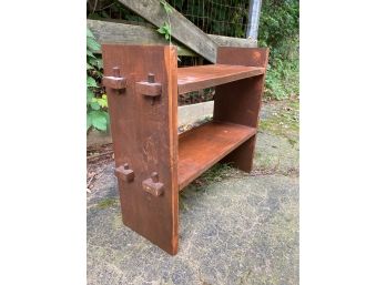 A Handmade Peg Construction Bookcase