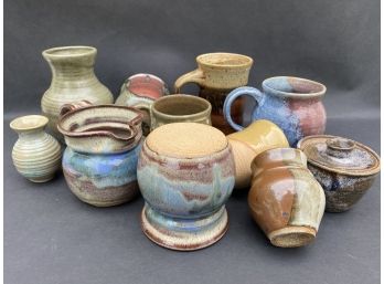 A Very Pretty Assortment Of Studio Pottery