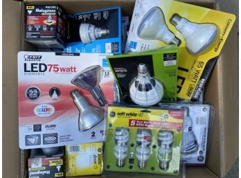 BIG Box Of Lightbulbs, New-In-Package