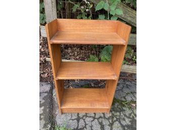 A Small, Rustic Pine Book Shelf