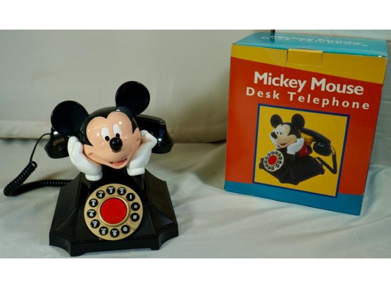 Mickey Mouse Desk Telephone