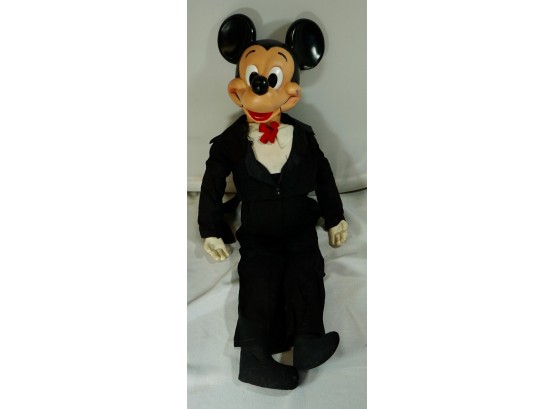 Mickey Mouse Ventriloquist Doll By Horsman 1973