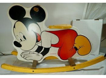 American Toy Rocking Mickey Mouse