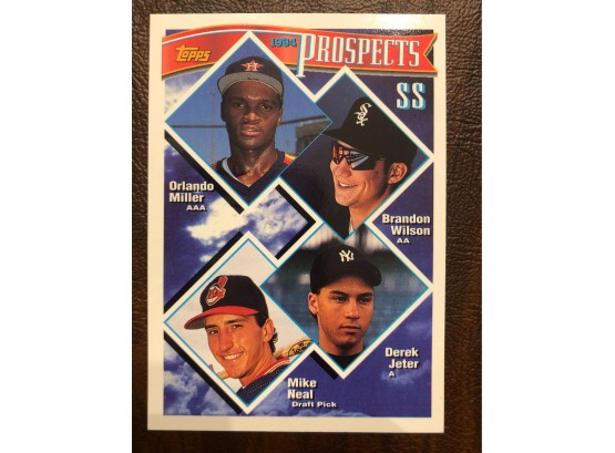 Topps 1994 Prospects Derek Jeter Rookie
