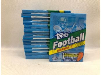 15 Packs Of 1992 Topps Series 2 Football