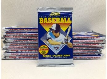 17 Packs Of 1992 Score Baseball