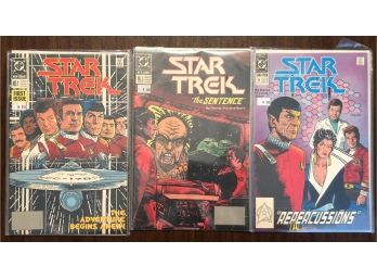 DC Comics Star Trek Lot Of 3 (#1,#2,#4)