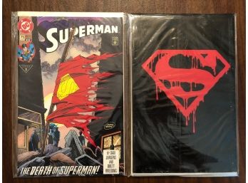 Death Of Superman Lot Of 2