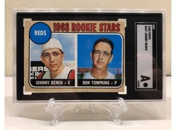 1968 Topps Johnny Bench Rookie Card