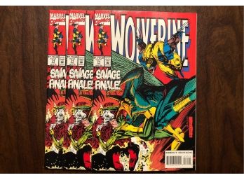 Marvel Comics Wolverine #71 (Lot Of 3)