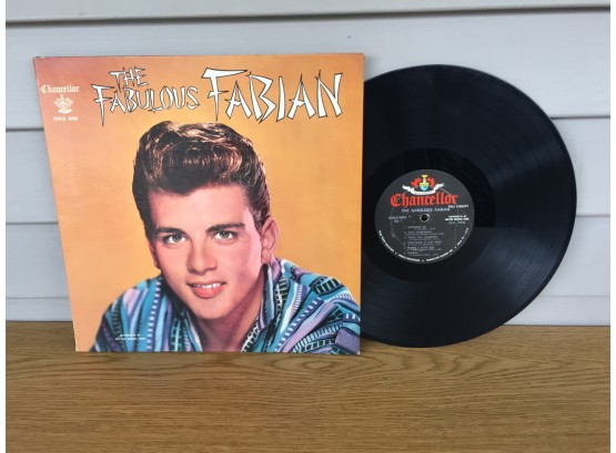 Fabian. The Fabulous Fabian On 1959 Chancellor Records Mono. Deep Groove Vinyl Is Good Plus.