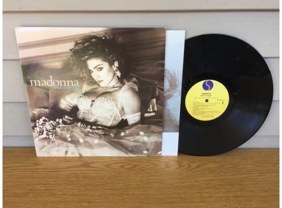 Madonna. Like A Virgin On 1984 Sire Records. Vinyl Is Near Mint. Jacket Is Very Good Plus.