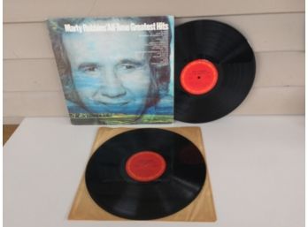 Marty Robbins All-Time Greatest Hits On 192 Columbia Records. Double LP Record. Vinyl Is Very Good Plus.