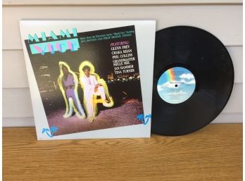Miami Vice. Don Johnson And Philip Michael Thomas On 1985 MCA Records. Vinyl Is Near Mint.