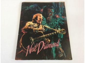 Vintage 1991 Neil Diamond Concert Program.