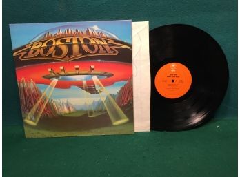 Boston. Don't Look Back On 1978 Epic Records Stereo. Vinyl Is Very Good Plus. Gatefold Jacket Is Near Mint.