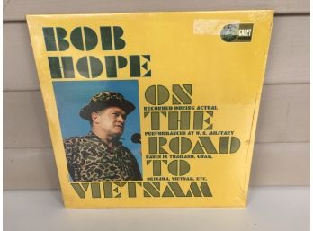 Bob Hope. On The Road To Vietnam. On 1965 Cadet Records. Sealed And Mint.