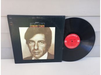 Leonard Cohen. Songs Of Leonard Cohen On 1967 Columbia Records. First Pressing Stereo Vinyl Is Good.