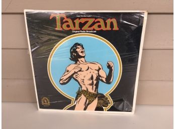 Tarzan. Original Radio Broadcast On 1977 Nostalgia Lane Records. Sealed. Shrink Wrap Is Split At Bottom.