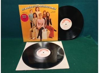 The World Of The Partidge Family On 1974 Bell Records Stereo. Double White Label Promo Vinyl.