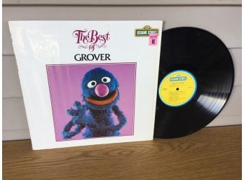 The Best Of Grover On 1983 Sesame Street Records Stereo. Vinyl Is Very Good Plus.