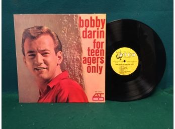 Bobby Darin. For Teenagers Only On 1960 Atco Records. First Pressing Deep Groove Vinyl Is Very Good Plus.