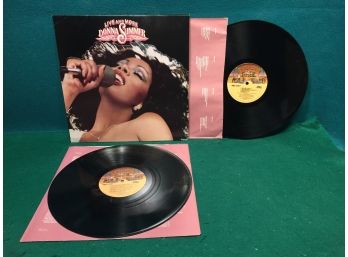 Donna Summer. Live And More On 1978 Casablance Records Stereo. Double Vinyl Is Very Good Plus Plus - Near Mint