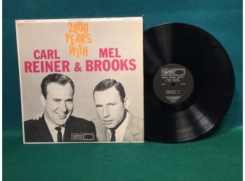 2000 Years With Carl Reiner & Mel Brooks On 1960  World Pacific Records Mono. Vinyl Is Very Good.