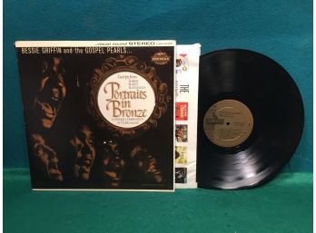 Bessie Griffin & The Gospel Pearls. Portraits In Bronze On Liberty Records Stereo. First Pressing DG Vinyl VG.
