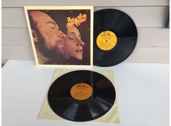 Pete Seeger & Arlo Guthrie. Together In Concert On 1975 Warner Bros. Records. Double LP Record.