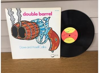 Dave And Ansell Collins. Double Barrel On 1971 Big Tree Records Stereo. Vinyl Is Very Good Plus Plus.