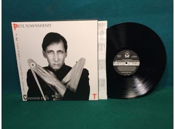 Pete Townshend. Chinese Eyes On 1982 Atco Records Stereo. Vinyl Is Near Mint. GF Jacket Is Pristine Near Mint.