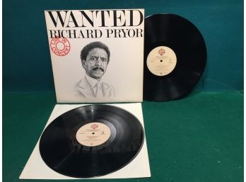 Richard Pryor. Wanted. Live In Concert On Warner Bros. Records.  Double Vinyl Is Very Good Plus.