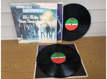 Stephen Stills. Manassas On 1972 Atlantic Records Stereo. Double Vinyl Is Very Good Plus - Very Good Plus Plus