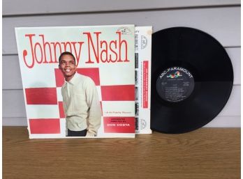 Johnny Nash. Self-Titled On 1958 ABC-Paramount Records Mono. Deep Groove Vinyl Is Good Plus.
