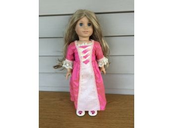 American Girl Doll. Vintage 2007 Julie Girl Doll. Marked American Girl On Back Of Neck. In Excellent Condition