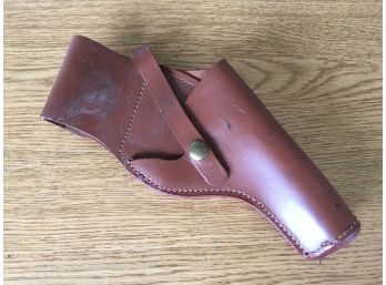 Vintage Brown 1964 Service MFG Co. 1484 Holster OWB Leather Holster For Revolver Right Hand.