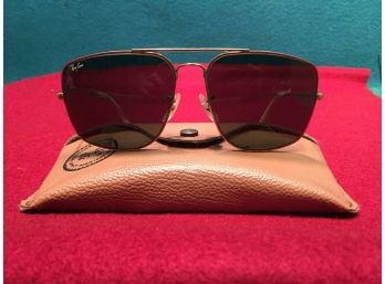 Extremely Rare Vintage B&L Ray-Ban Classic Metals Explorer Sunglasses 6214 In Original Case.