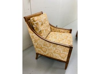 Vintage MCM Custom Cerritos Fabric Low Profile Lounge Chair