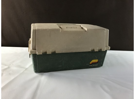 Vintage Tackle Box Filled With Tackle